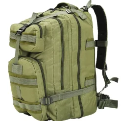 Bagage & Tassen*vidaXL 91382 Rugzak legerstijl 50 L Olijfgroen