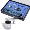 Airbrush set met glazen beker 0,2 / 0,3 / 0,5 mm mondstukken>vidaXL Best