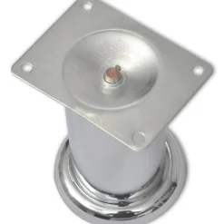Accessoires Voor Stoelen En Banken*vidaXL Bankpoten rond chroom 60 mm 4 st
