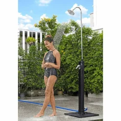Zwembaden & Spa'S*vidaXL Bestway Buitendouche Solar Flow 8 L zwart