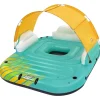 Bestway Drijfeiland Sunny Lounge 5-persoons opblaasbaar 291x265x83 cm>vidaXL Hot