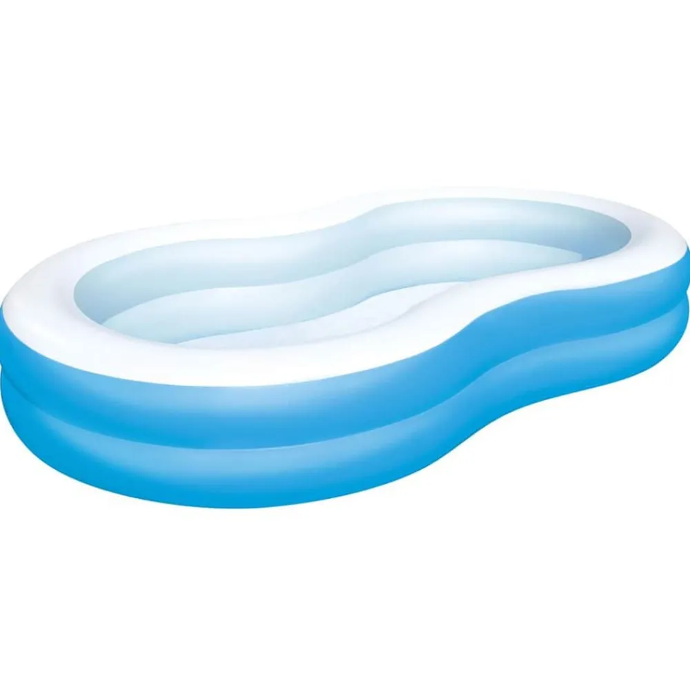 Zwembaden & Spa'S*vidaXL Bestway Familiezwembad Big Lagoon 262x157x46 cm