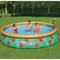 Bestway Fast Set Zwembadset Paradise Palms opblaasbaar 457x84 cm>vidaXL
