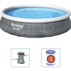 Bestway Fast Set Zwembadset met pomp opblaasbaar 396x84 cm>vidaXL Outlet