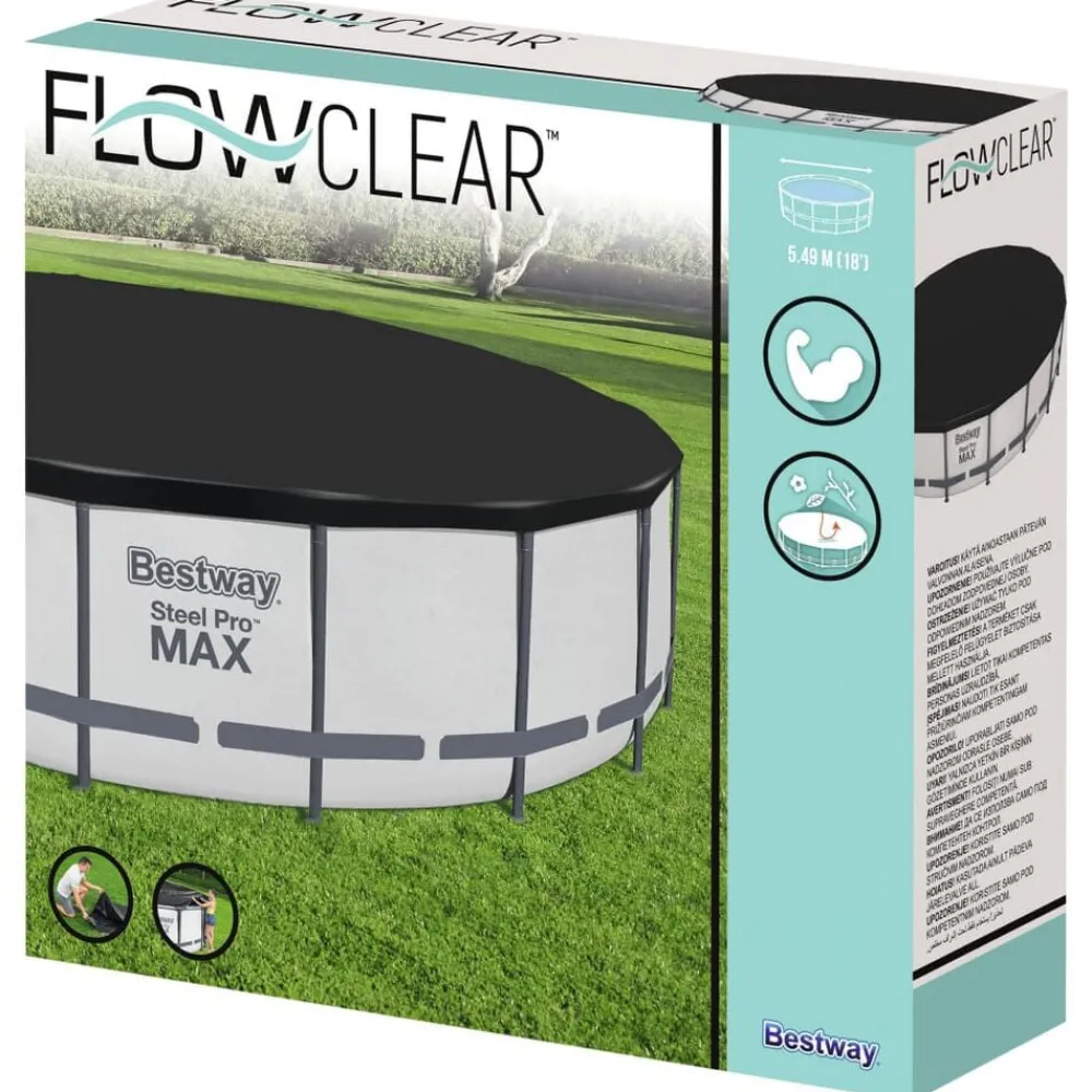 Zwembaden & Spa'S*vidaXL Bestway Flowclear Zwembadhoes Fast Set 555 cm