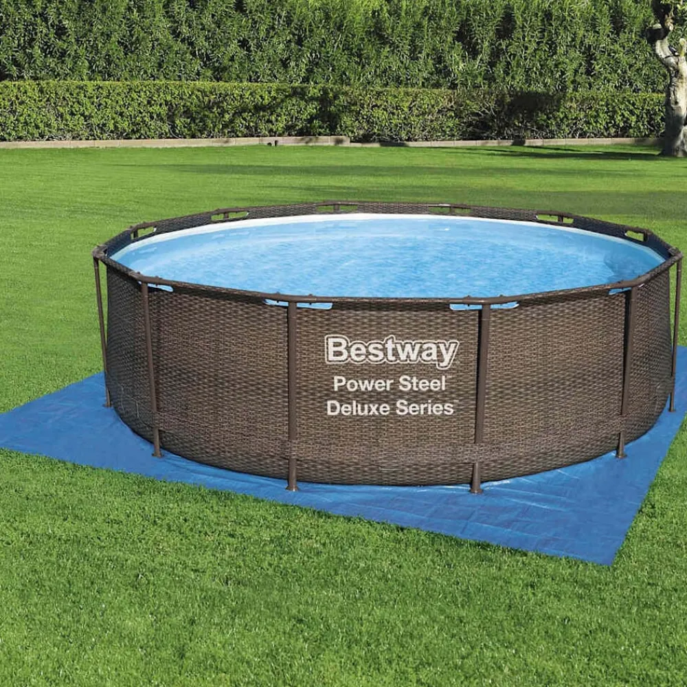 Bestway Flowclear Zwembadgrondzeil 396x396 cm>vidaXL