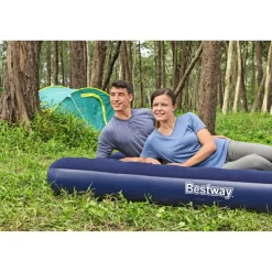 Bestway Luchtbed opblaasbaar 203x183x22 cm 67004>vidaXL Hot