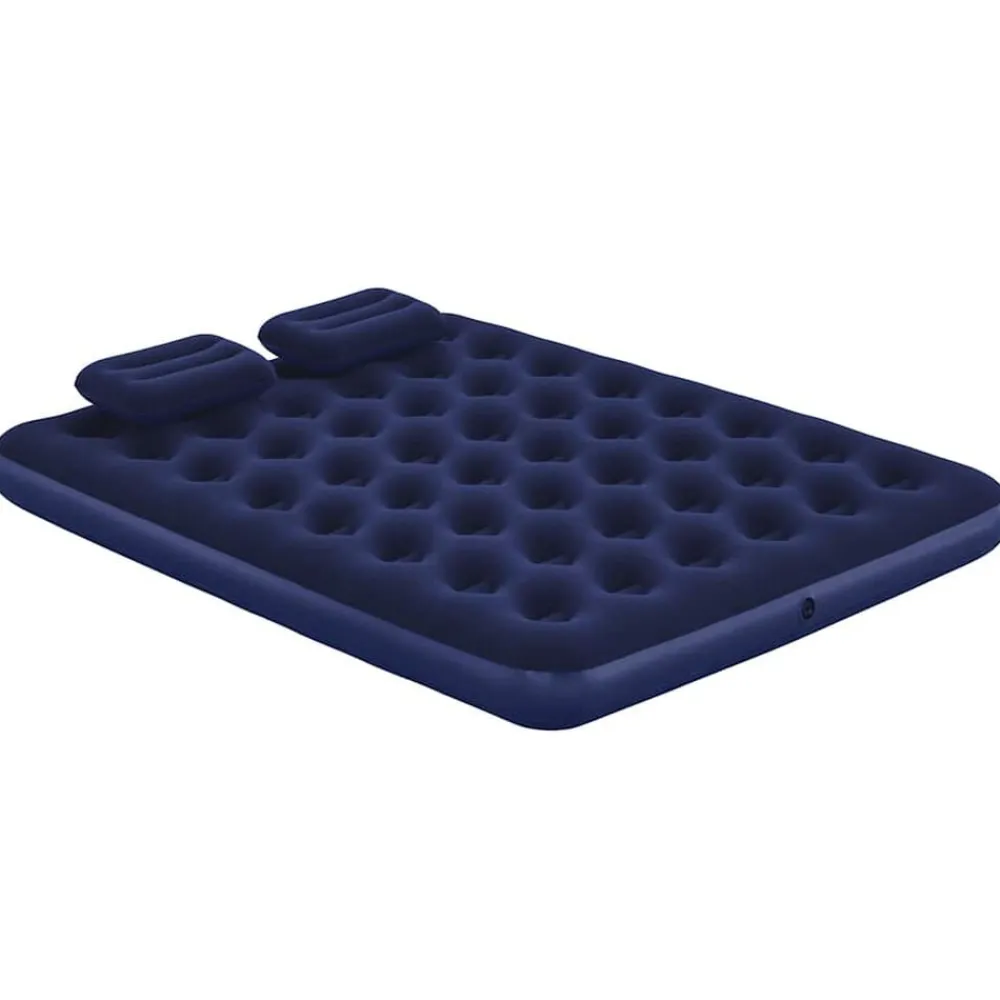 Bestway Luchtbed opblaasbaar met kussen en pomp 203x152x22 cm 67374>vidaXL Best