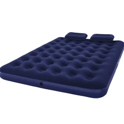 Bestway Luchtbed opblaasbaar met kussen en pomp 203x152x22 cm 67374>vidaXL Best