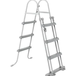 Zwembaden & Spa'S*vidaXL Bestway Power Steel Zwembadset ovaal 488x305x107 cm
