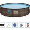 Zwembaden & Spa'S*vidaXL Bestway Power Steel Zwembadset 488x122 cm