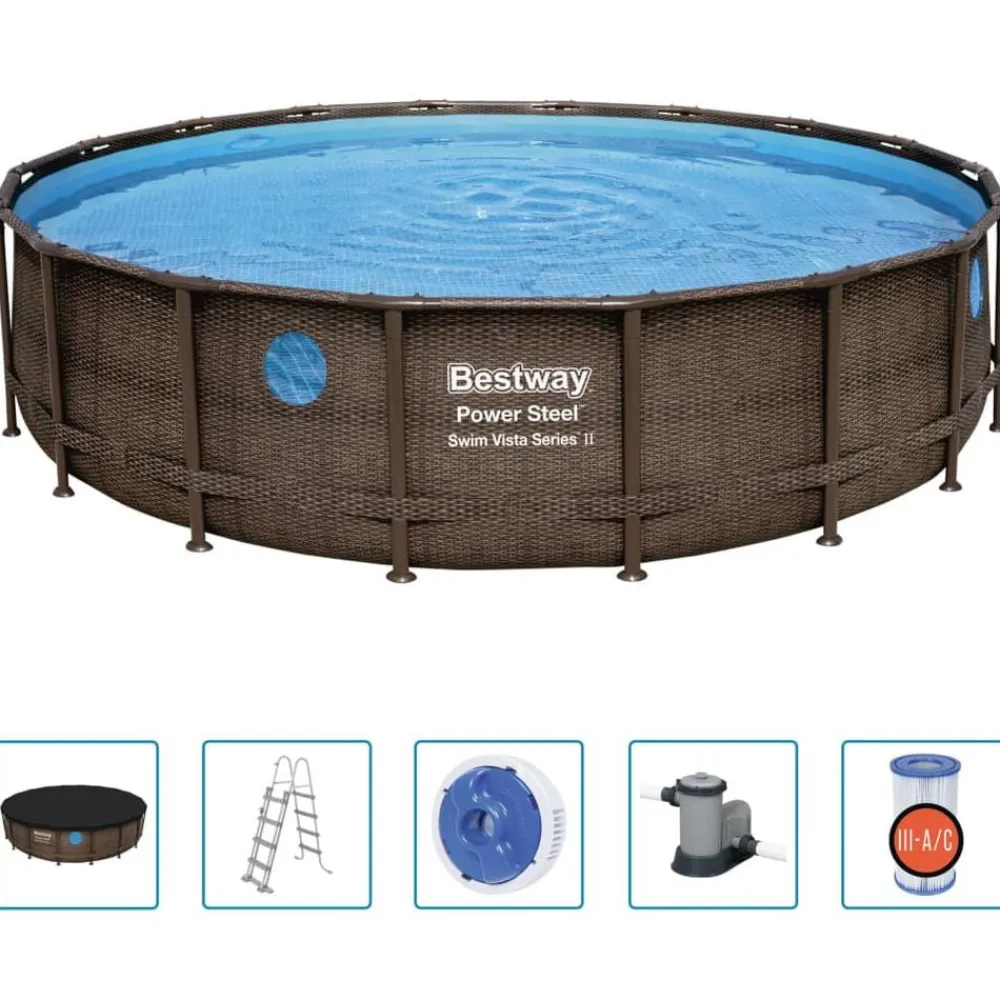 Bestway Power Steel Zwembadset 549x122 cm>vidaXL Discount