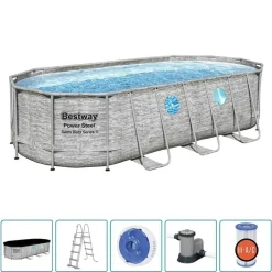 Bestway Power Steel Zwembadset Swim Vista Series 549x274x122 cm>vidaXL Best