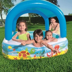 Bestway Speelbad met overkapping 140x140x114 cm blauw 52192>vidaXL Sale