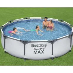 Zwembaden & Spa'S*vidaXL Bestway Steel Pro MAX Zwembadset 305x76 cm