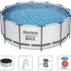 Zwembaden & Spa'S*vidaXL Bestway Steel Pro MAX Zwembadset rond 366x122 cm