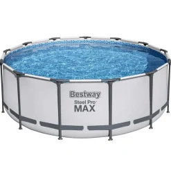 Zwembaden & Spa'S*vidaXL Bestway Steel Pro MAX Zwembadset rond 396x122 cm