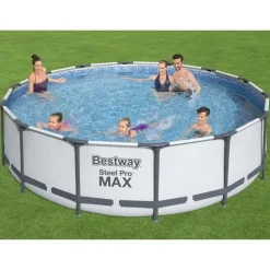 Zwembaden & Spa'S*vidaXL Bestway Steel Pro MAX Zwembadset 427x107 cm