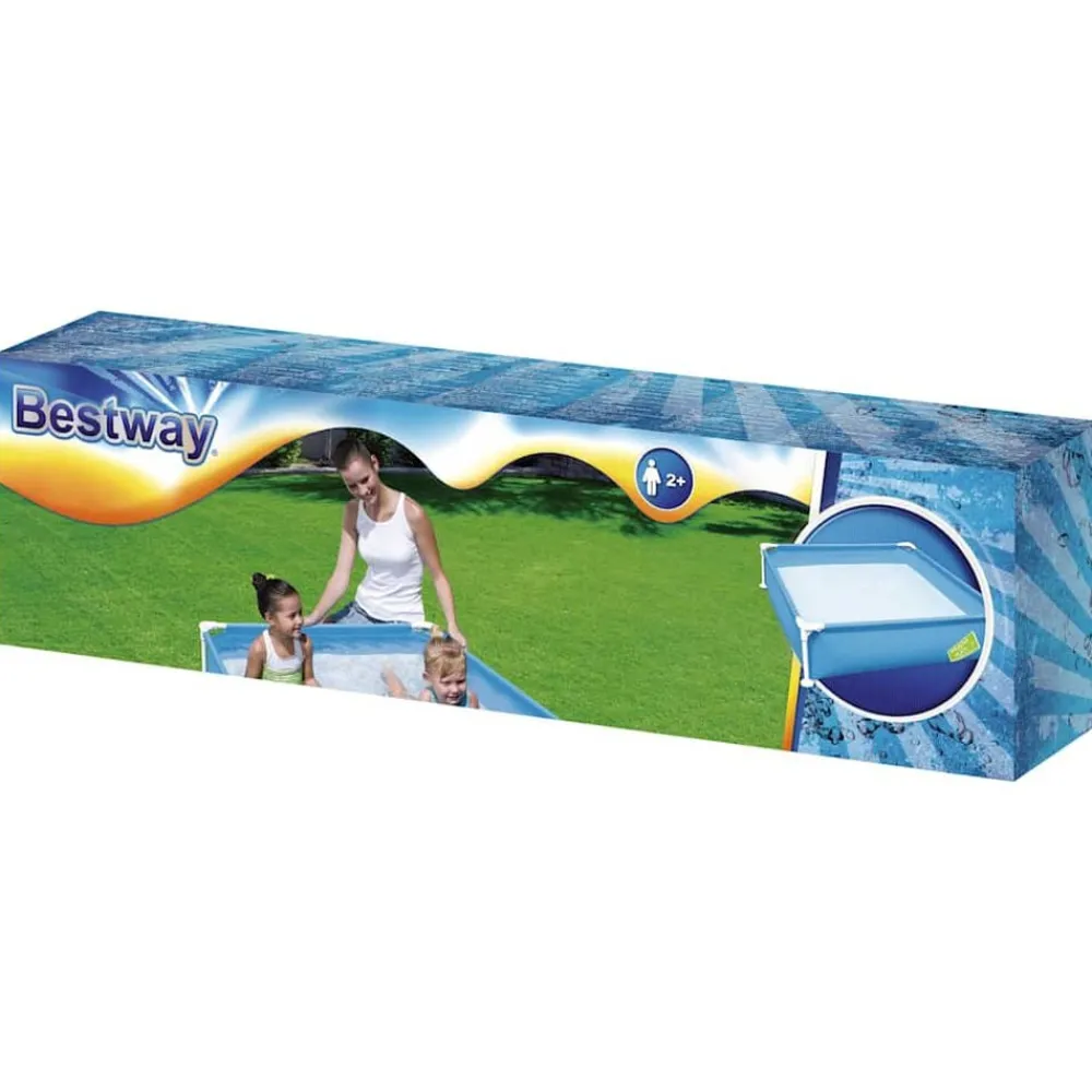 Zwembaden & Spa'S*vidaXL Bestway Zwembad My First Frame Pool 122x122x30,5 cm