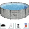 Zwembaden & Spa'S*vidaXL Bestway Zwembad Power Steel 427x122 cm