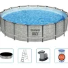 Zwembaden & Spa'S*vidaXL Bestway Zwembad Power Steel 549x122 cm