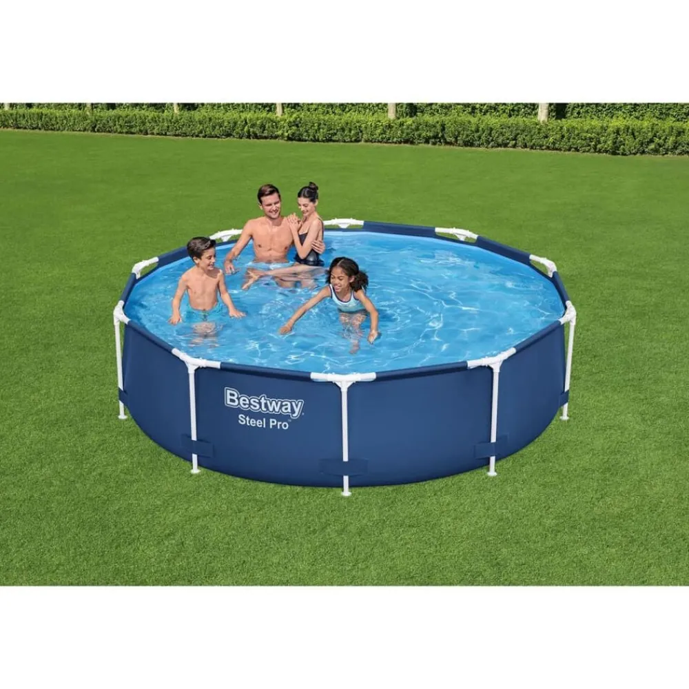Zwembaden & Spa'S*vidaXL Bestway Zwembad Steel Pro 305x76 cm