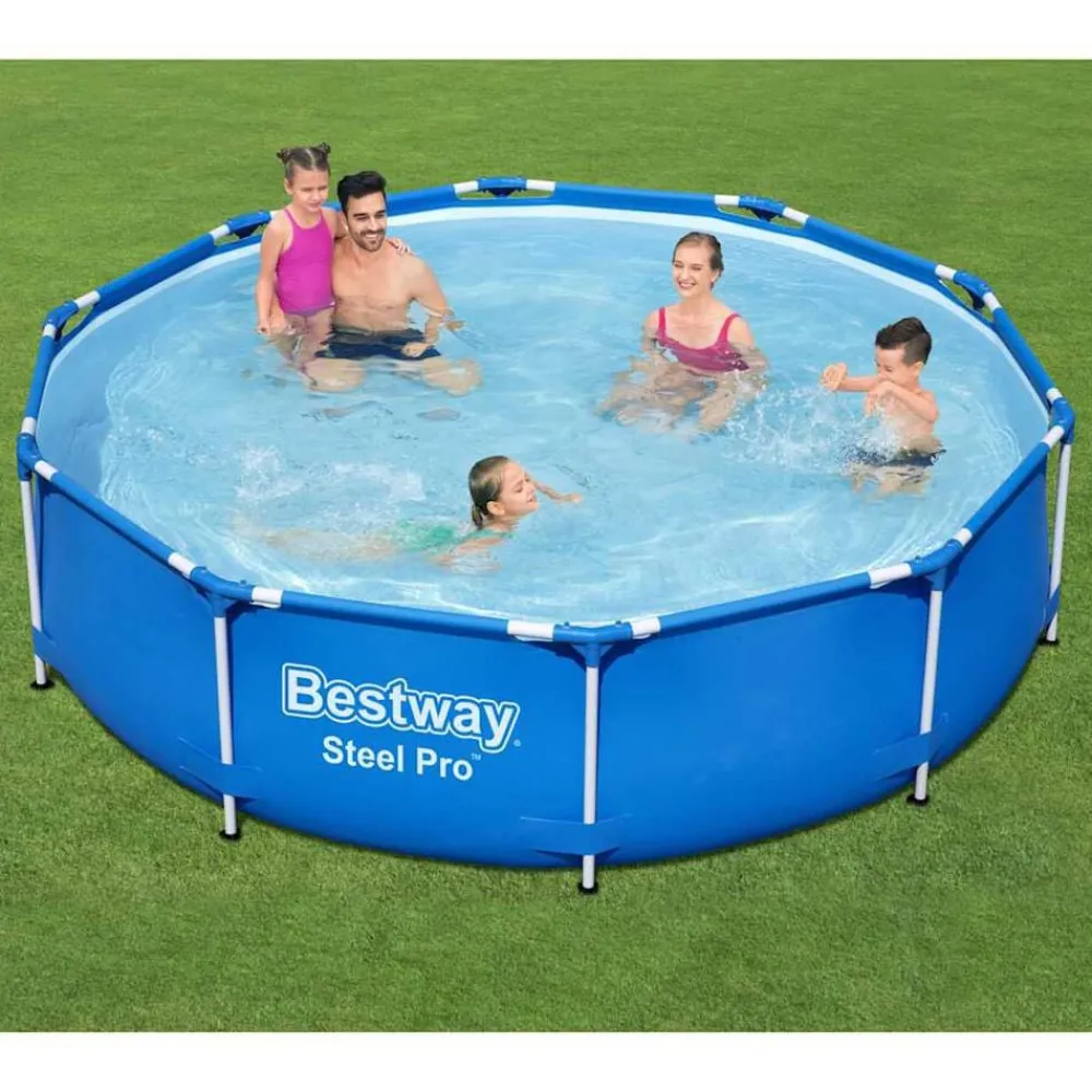 Zwembaden & Spa'S*vidaXL Bestway Zwembad Steel Pro 305x76 cm
