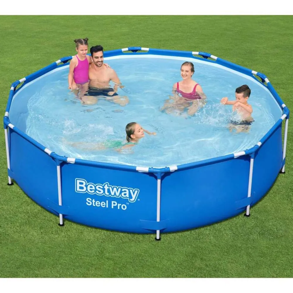 Zwembaden & Spa'S*vidaXL Bestway Zwembad Steel Pro 305x76 cm