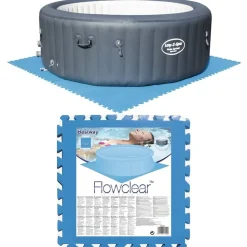 Bestway Zwembadbodembeschermers 8 st blauw 58220>vidaXL Sale