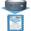 Bestway Zwembadbodembeschermers 8 st blauw 58220>vidaXL