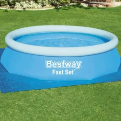 Zwembaden & Spa'S*vidaXL Bestway Zwembadgrondzeil Flowclear 335x335 cm