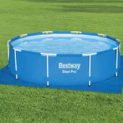Zwembaden & Spa'S*vidaXL Bestway Zwembadgrondzeil Flowclear 335x335 cm