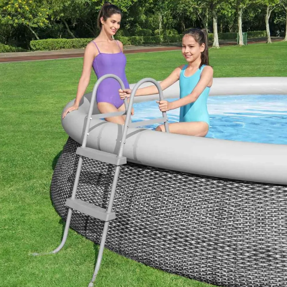 Bestway Zwembadladder 2 treden Flowclear 84 cm>vidaXL Outlet