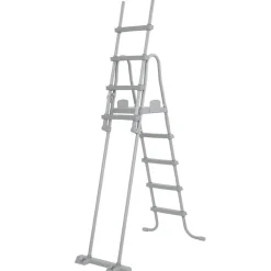 Bestway Zwembadladder Flowclear met 4 treden 132 cm>vidaXL