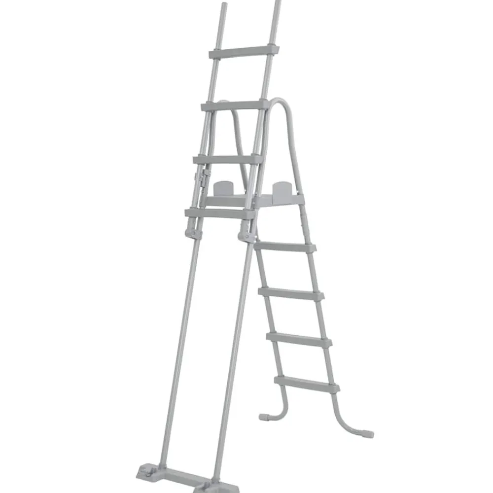 Bestway Zwembadladder Flowclear met 4 treden 132 cm>vidaXL