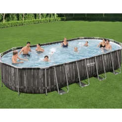 Bestway Zwembadset ovaal 7,32x3,66x1,22 m>vidaXL Discount