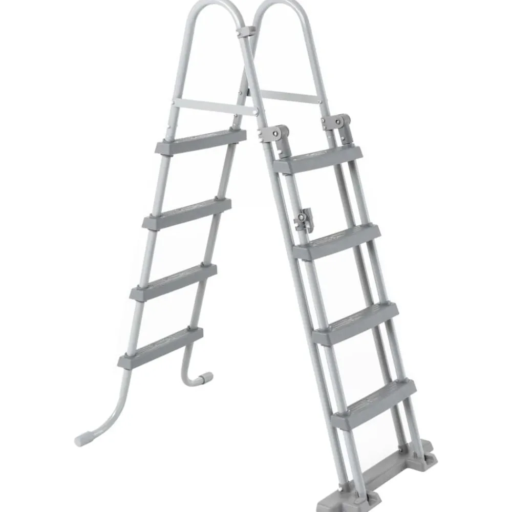 Zwembaden & Spa'S*vidaXL Bestway Zwembadset Power Steel Comfort Jet Series ovaal 610x366x122 cm