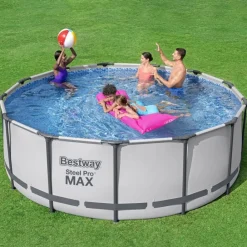 Zwembaden & Spa'S*vidaXL Bestway Zwembadset Steel Pro MAX rond 396x122 cm