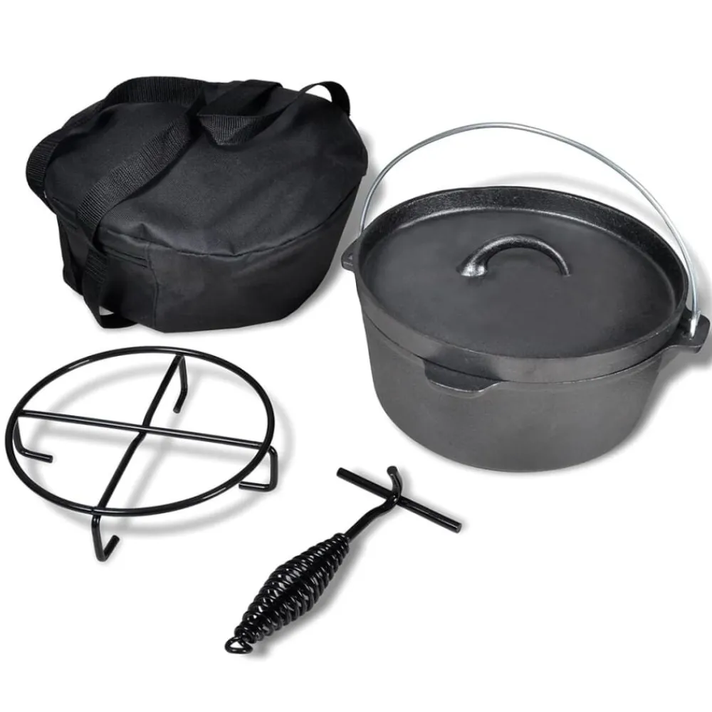 Braadpan 4,2 L inclusief accessoires>vidaXL Online