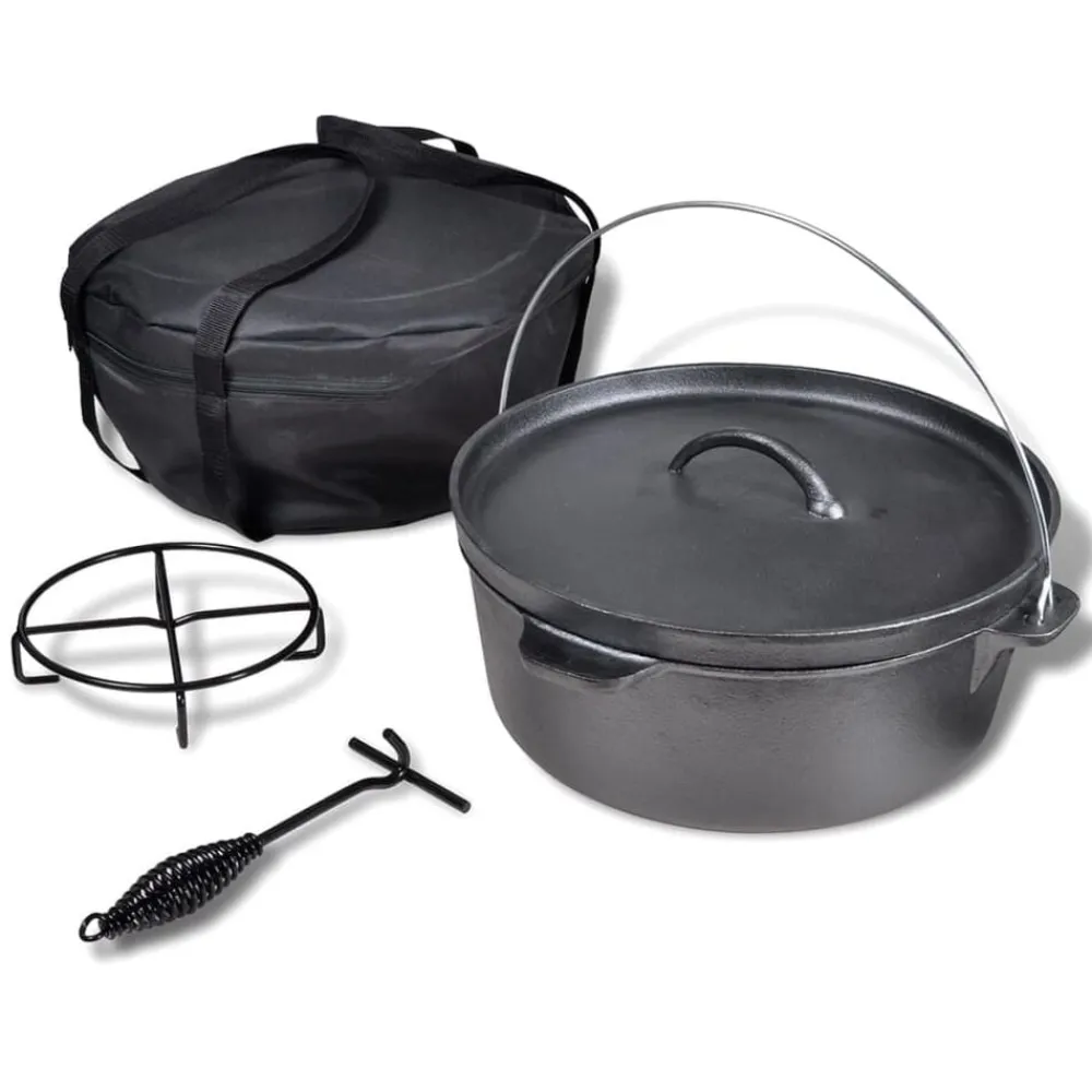 Braadpan 11,3 L inclusief accessoires>vidaXL Sale