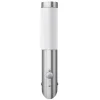 Verlichting*vidaXL Buitenlamp RVS Enego met sensor