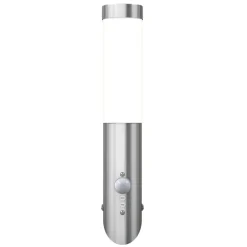 Verlichting*vidaXL Buitenlamp RVS Enego met sensor
