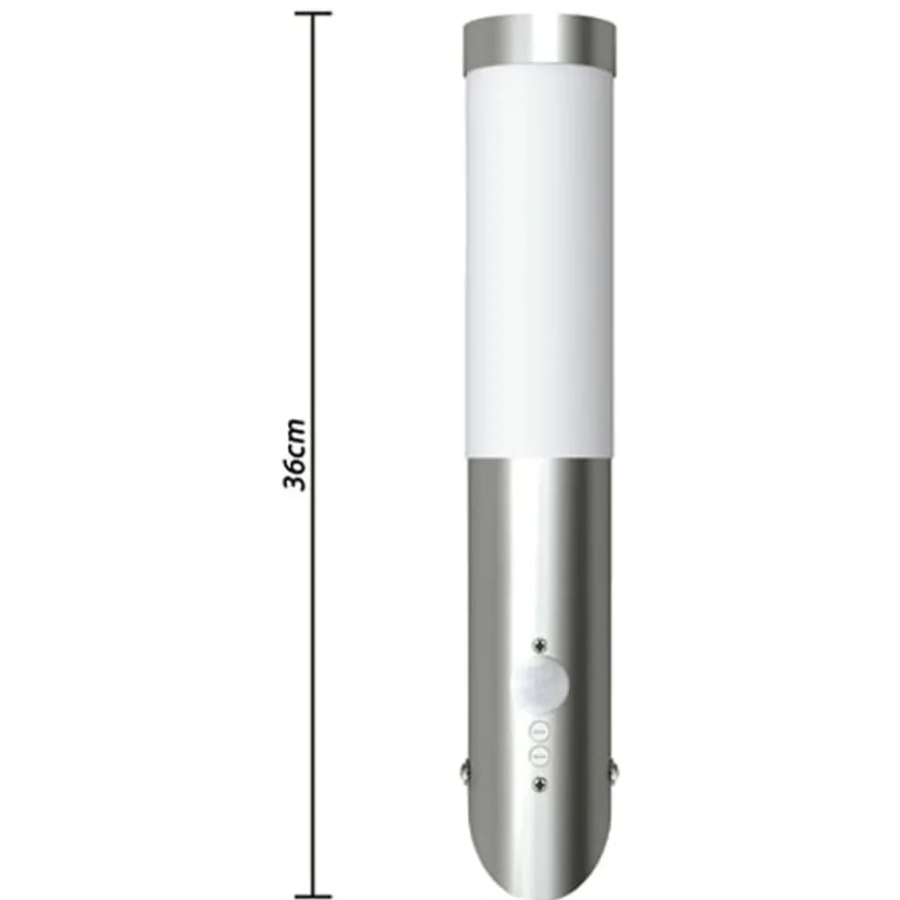 Buitenlamp RVS Enego met sensor (2 stuks)>vidaXL Sale