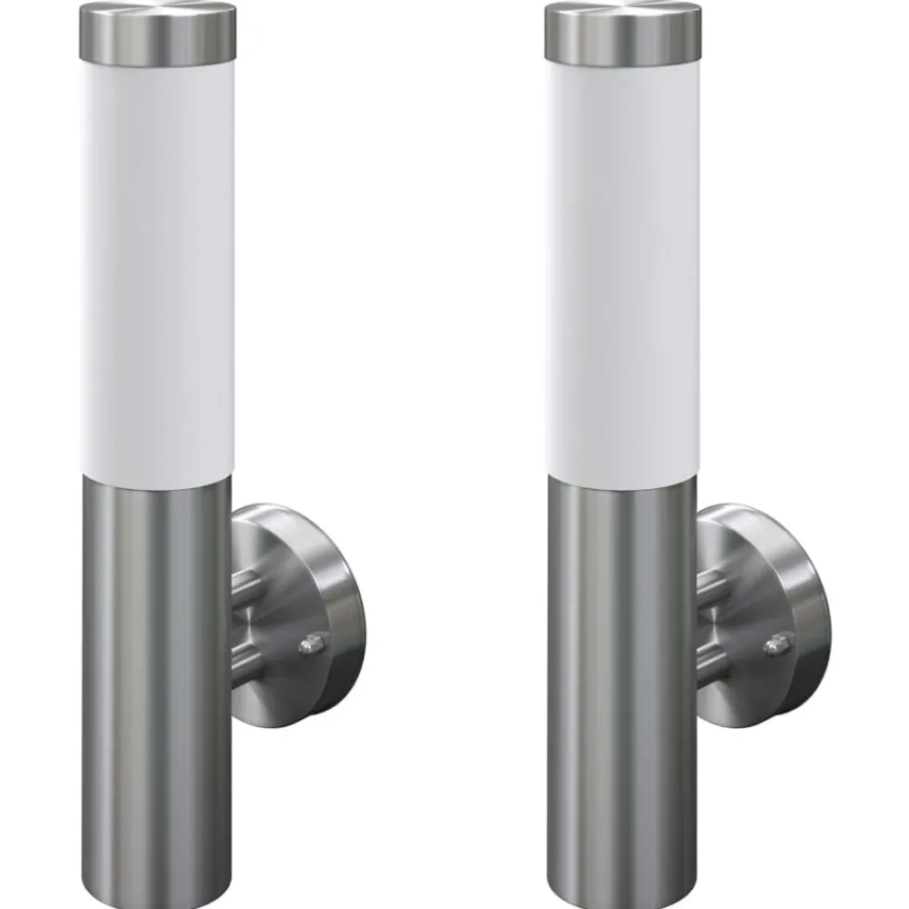 Buitenlamp RVS Savona (2 stuks)>vidaXL Hot