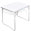Buitensport*vidaXL Campingtafel inklapbaar met metalen frame 80 x 60 cm