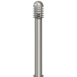 Verlichting*vidaXL Cilindervormige RVS LED tuinlamp