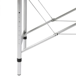 Uiterlijk & Gezondheid*vidaXL Inklapbare massagetafel 3 zones met aluminium frame Zwart