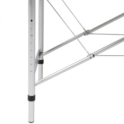 Uiterlijk & Gezondheid*vidaXL Inklapbare massagetafel 3 zones met aluminium frame (creme) Cr&egrave;mewit