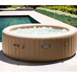 Zwembaden & Spa'S*vidaXL Intex Bubbelbad PureSpa 6-persoons rond 216x71 cm