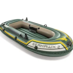Buitensport*vidaXL Intex Opblaasboot Seahawk 2 met roeispanen en pomp